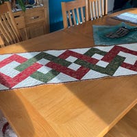 PDF Pattern for Interlocking Squares Table Runner, DIGITAL Pattern ...