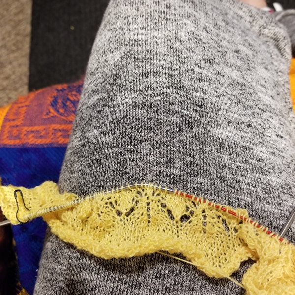 shetland stars shawl