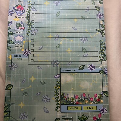 Study Break Notepad Aesthetic Cute Memo Pad - Etsy