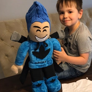 Roblox Plush Make Your Own Character Large Size Etsy - roblox character the last guest plush