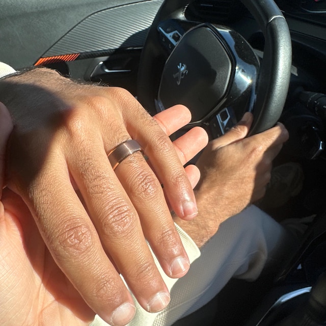 Mens Wedding Band, Brown Coffee Tungsten Ring, Mens Ring, Wedding Ring, Wedding Band Men, Anniversary Ring, Tungsten Ring