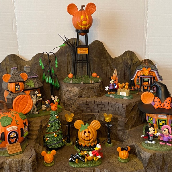 Halloween Dept 56 Village Displays Inspiration Photos 100 JPG Images - Etsy