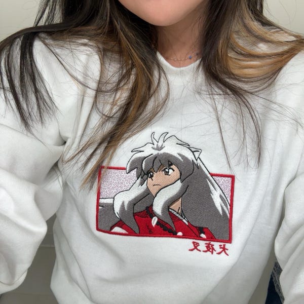 Black White Y2K Anime Injured Cat Print Cat-Ear Naval Collar Fleece Hoodie