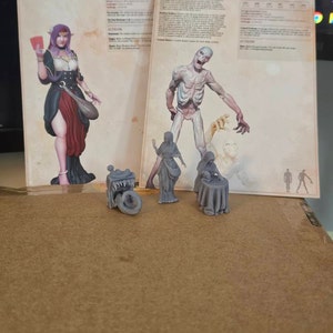 Miniature False Hydra - Figurine Résine 3D Pour JDR (D&D, Frostgrave) 32/54 Mm - Parfaite Pour Vos Aventures !