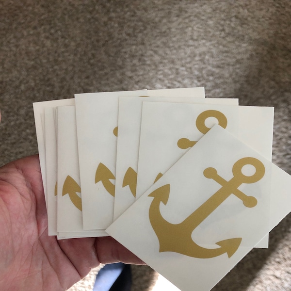 Anchor Car Window Decal , Anchor Decal, Nautical Decal, Nautical Vinyl ...