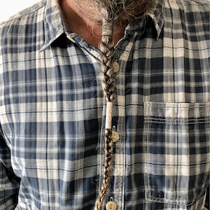 Eco Sterling silver & Moonstone dreadlock/braid/hair adjustable cuff. Hair Jewellery. Dreadlock cuffs. Braid beads. Beard cuff. Handmade.