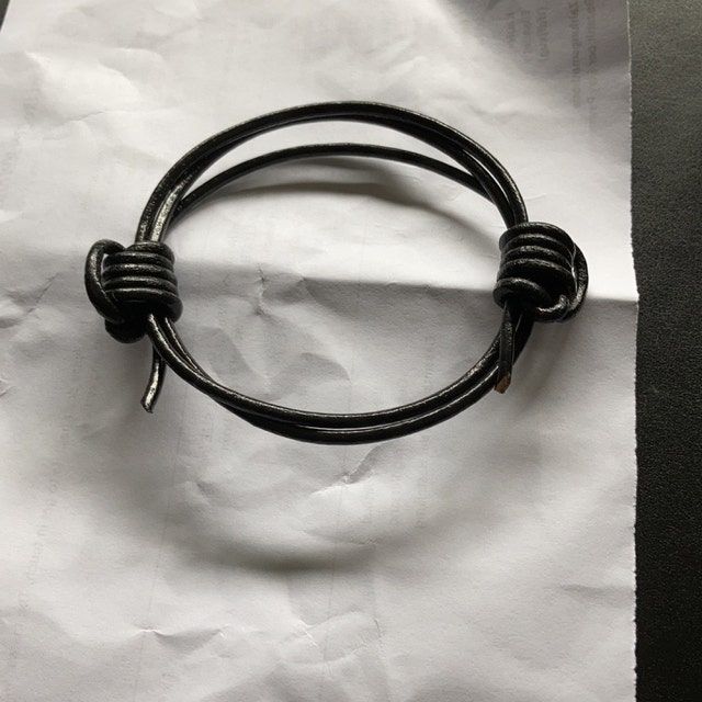 Manufacturer of Mens leather gold bracelet-mlb26 | Jewelxy - 140365