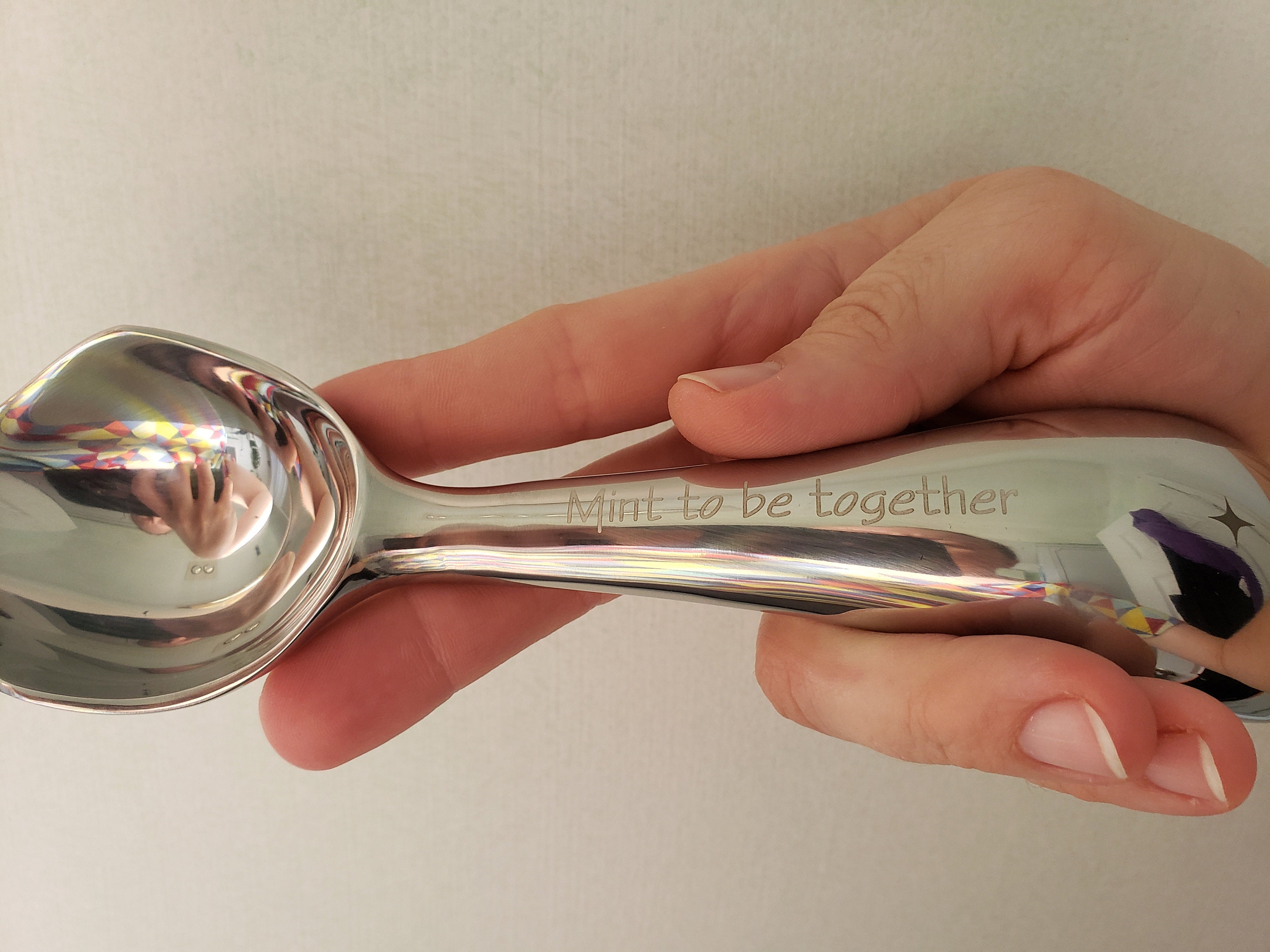 Personalized Ice Cream Scoop, Ergonomic Stainless Steel, Custom Gift