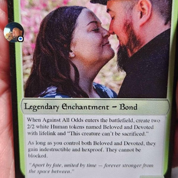 Anime Wanted Poster Card , Fully Custom Wanted Card, Wedding Gift ...