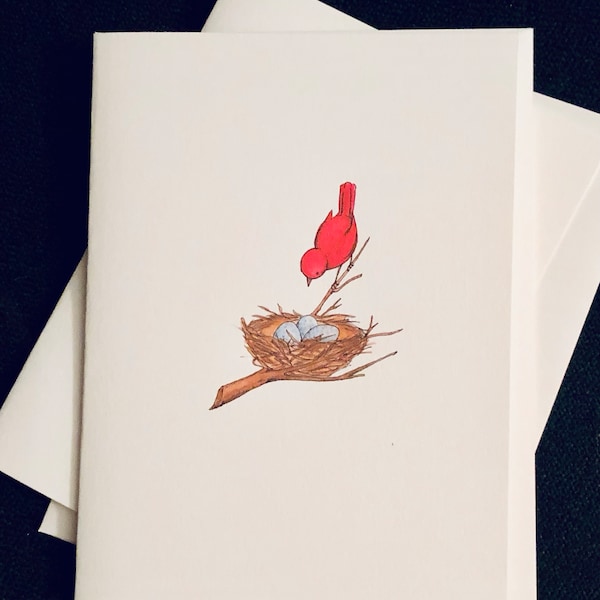 Hedgehog Birthday Card, Cute Hedgehog Card, Illustrated Birthday Card ...