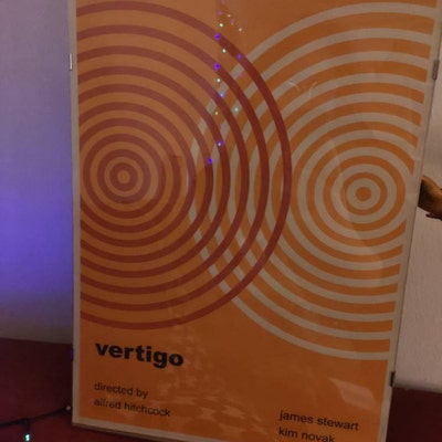 VERTIGO Minimalist Typographic 16 X 12 Movie Poster Print - Etsy