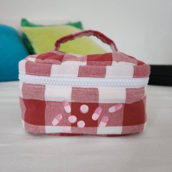 Quilted Vanity Bag Sewing Pattern PDF With Video Tutorial – 3 Size ...
