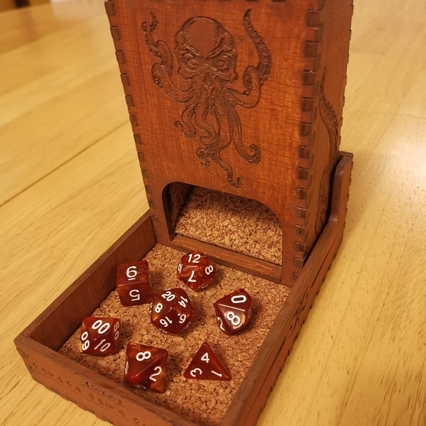 Dice Tower, Dice Tray, Lovecraft, Cthulhu, Eldritch - Etsy
