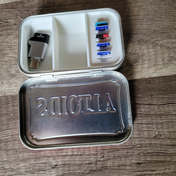 Seven Stars Altoids Tin Insert Organizer Bugout 3D Printed – Micro SD ...