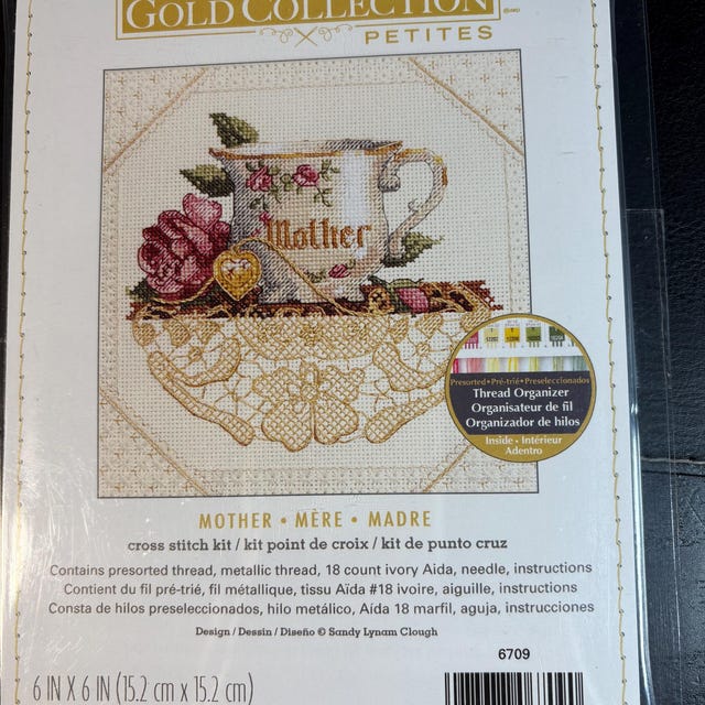 Dimensions Gold Collection Petites Counted Cross Stitch Mother 18