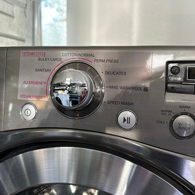Samsung Model WF45R6100AC Washer Sticker Labels / Decals for Control ...