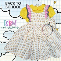 Girls Blouse PDF Sewing Pattern – Peter Pan Collar – Puff Sleeves ...