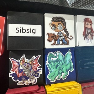 Zoraline, Cosmos Caller Deck Box Sticker- Perfect for Deck Boxes