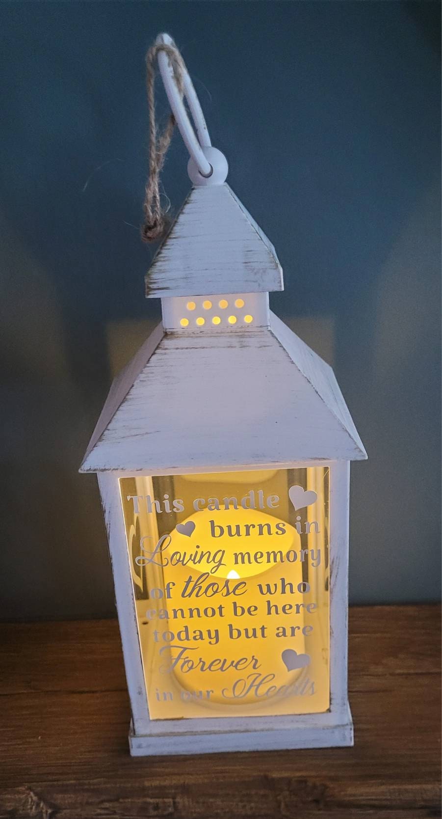 This candle burns in loving memory of those who cannot be here today but are forever in our hearts Memorial Lantern, LED Wedding Lantern