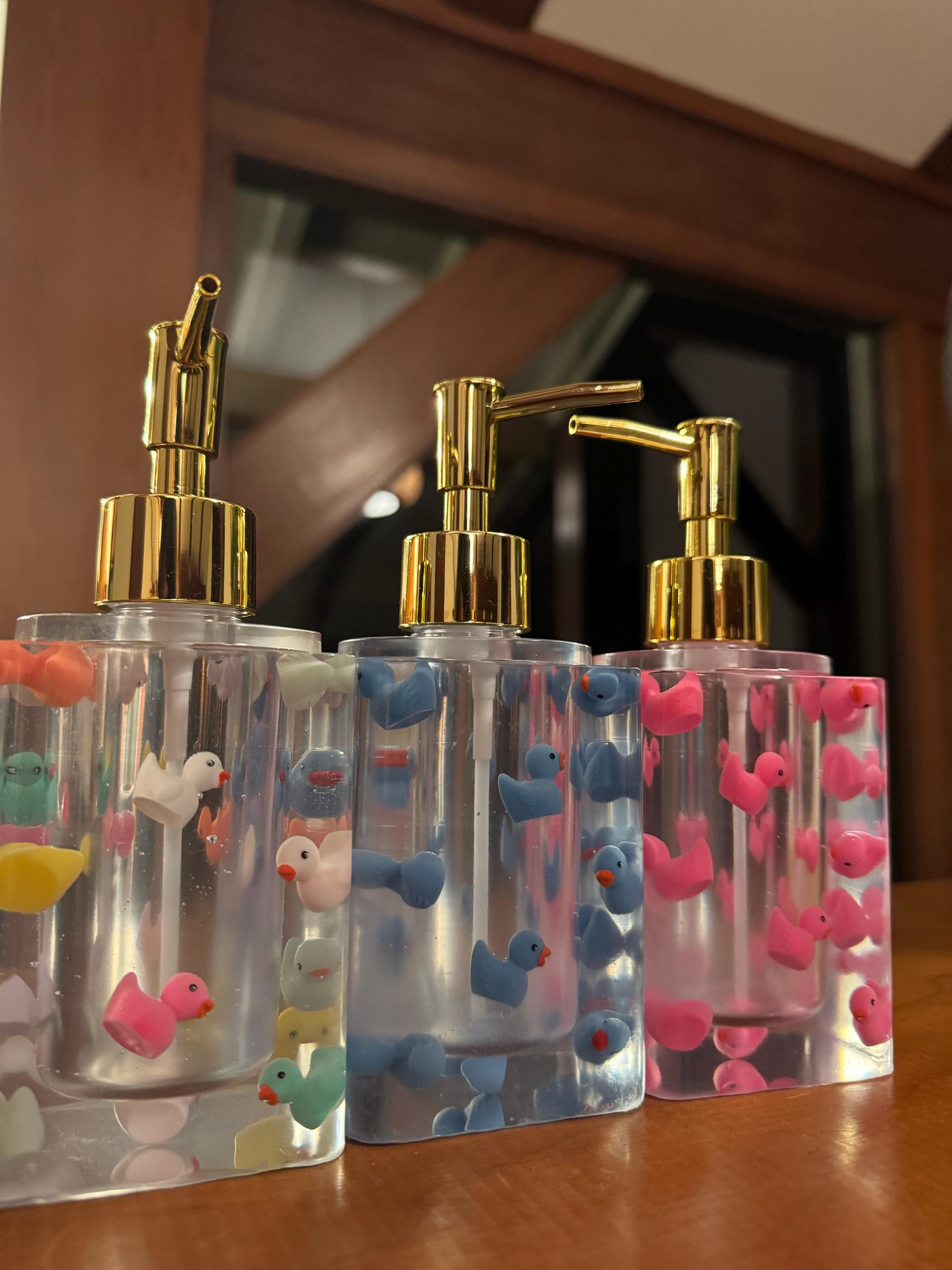 Rubber Ducky Customizable Soap Dispenser