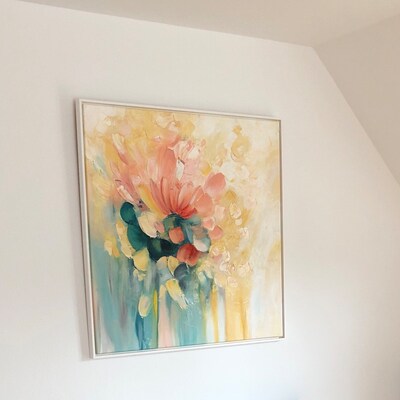 Picture of Extra Large Wall Art Textured Painting Original - Etsy