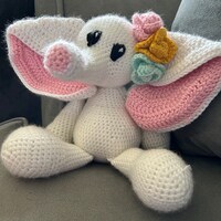 Everly the Elephant Crochet PDF Pattern ONLY; Digital File - Etsy Canada