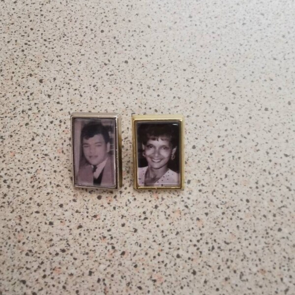 Rectangular Metal Lapel Pin Badges • 13x21mm Personalised Button Badge ...