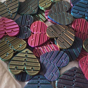 Flexi Love Heart STL Keychain - 3D Print File (digital Download