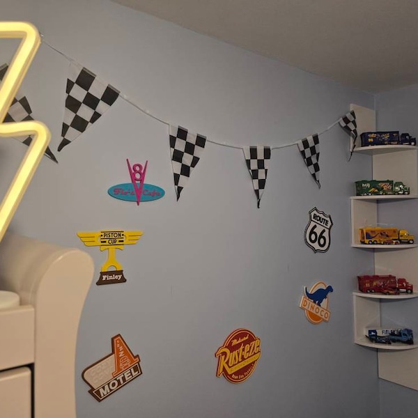 Cars Rusteze Wall Sign - Animated Automotive Movie - Etsy