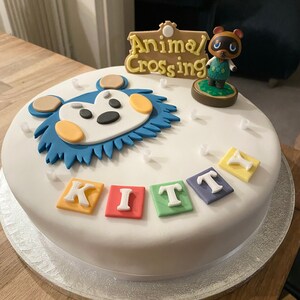 Edible Handmade Sugar Paste Fondant Icing Unofficial Animal Etsy Edible Handmade Sugar Paste Fondant Icing Unofficial Animal Etsy