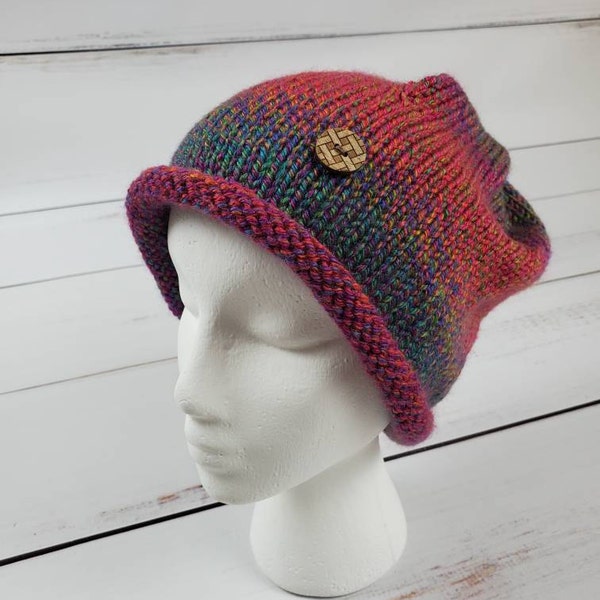 Instant Download Knitting Pattern - Knit Hat Knitting Pattern - Knit ...