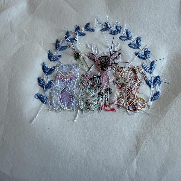Woodland Animals Embroidery Design, Fox Deer Bunny Bear Embroidery ...