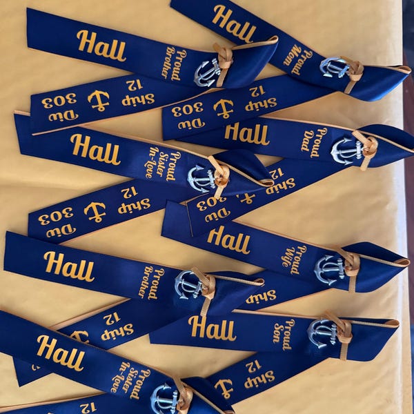 Personalized Military Boot Camp Graduation Ribbon: Family Support - Etsy