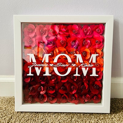 Mom SVG, Mother Svg, Mother's Day SVG, Mom Split Name Frame Svg, Mum ...