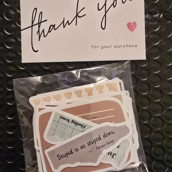 100 Random Inspirational Movie Quote Stickers, Motivational Stickers ...