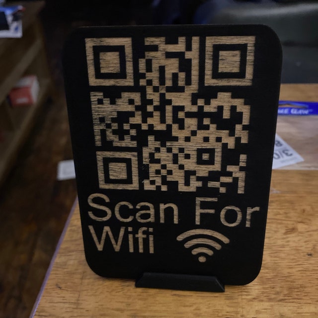 Rick Roll Prank QR Code Wi-Fi Sign