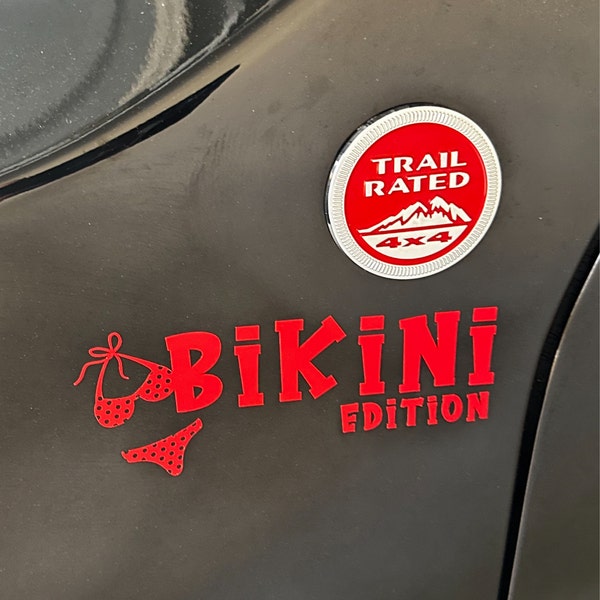 One Bikini Edition Decal - Vinyl Decal - Bikini Pearl Color - Etsy