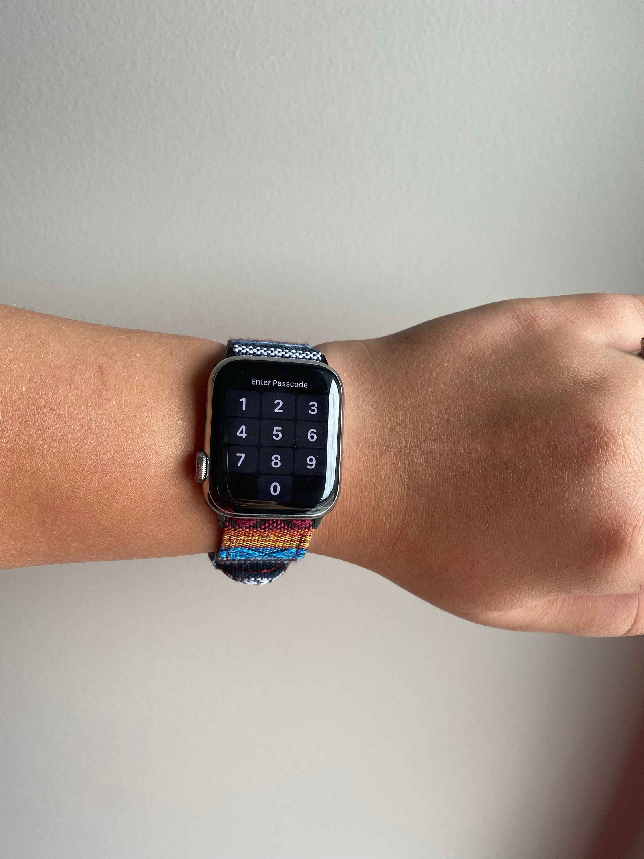 Handmade Apple Watch Strap 9 8 7 6 5 - Vintage & Unisex Design 38mm | 40mm |  42mm | 44mm |