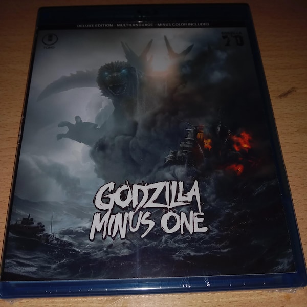 Godzilla Minus One Double Feature - Color+b&w Version - Blu Ray - Etsy
