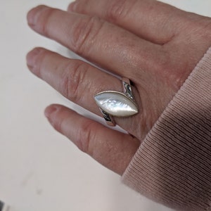 Side Cross Ring Sterling Cross Ring Stacking Rings | Etsy