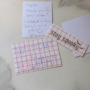 Taylor added a photo of their purchase