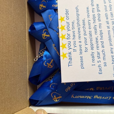 Personalised Funeral Ribbons. Menorah Memorial Ribbons. Satin - Etsy UK