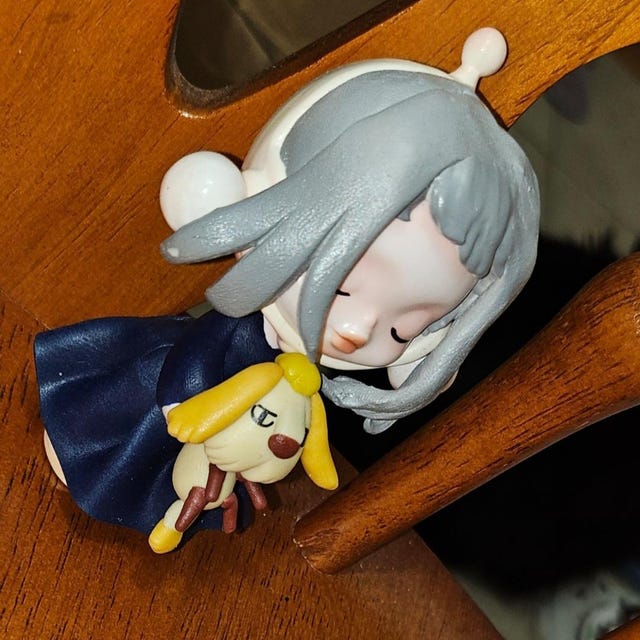 Customize Commission: Custom Hirono Popmart Vol 1 to No Face