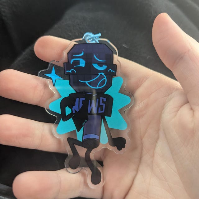 Nine XFOHV / TPOT - Acrylic Keychain / Charm - Object Shows - Etsy