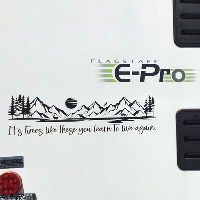 Custom Camper Decal, Personalized Camper Decal, RV Window Decal ...