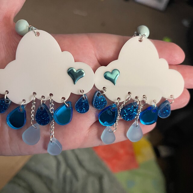Accessories Jewelry Diy Clouds, Acrylic Bracelet Earrings