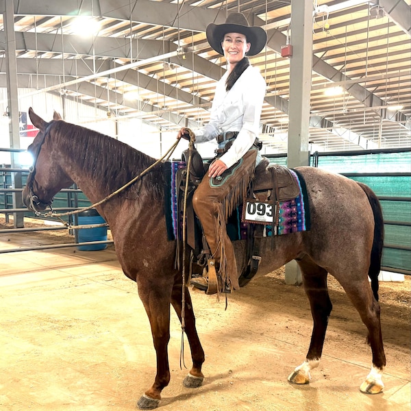 Blue Western Shirts With Horses
