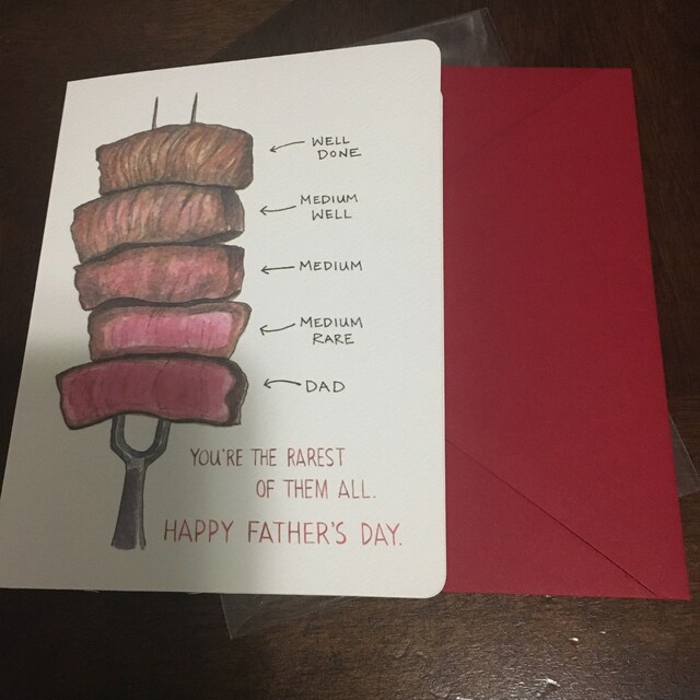 Rarest of Them All Father's Day Card - Etsy