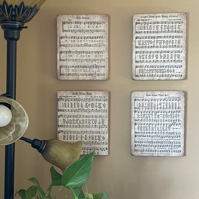 Holy, Holy, Holy, Printable Vintage Hymn, Instant Download, Aged ...