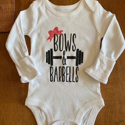 Bows And Barbells Lifting Mom Lifting Dad Lifting Baby Baby That